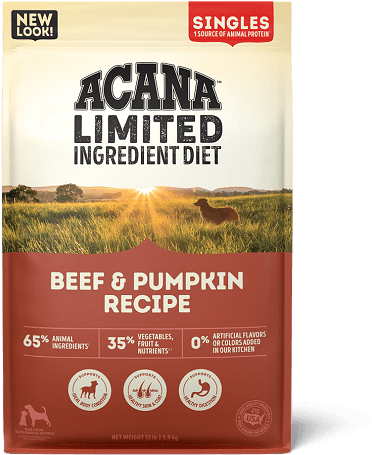 Acana Singles Beef & Pumpkin