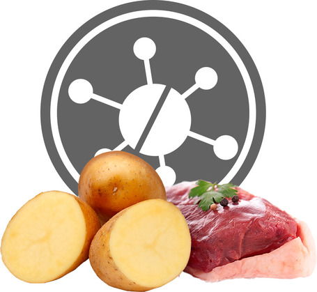 Exclusion Dog Hypoallergenic Duck & Potato Small