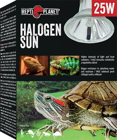 Repti Planet Halogen Sun - Intenzív fényt sugárzó izzó