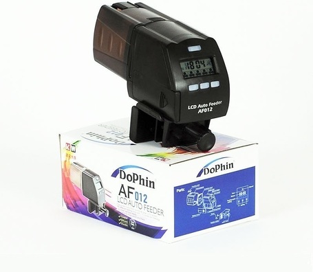 KW Dophin AF-012 akváriumi etetőautomata LCD kijelzővel