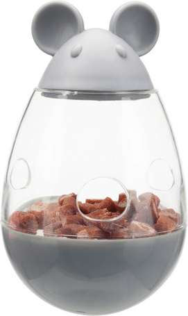 Trixie jutalomfalat adagoló játékegér - "Kelj fel Jancsi" - macskáknak