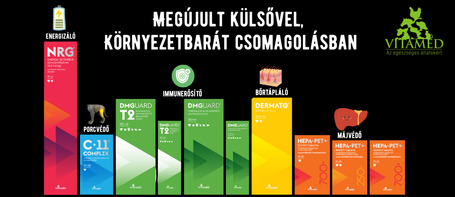🐶🐱Kedvenceid kedvencei új köntösben - Immunerősítésre fel a Vitameddel!