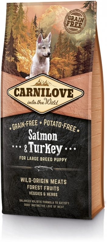Carnilove Salmon & Turkey for Large Breed Puppy