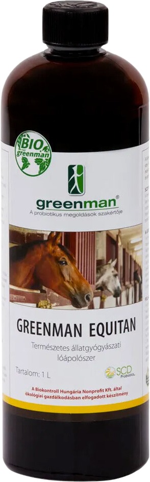 Greenman Equitan produs probiotic pentru îngrijirea cailor