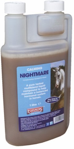 Equimins Nightmare Liquid Soluție vegetală de calmare cai temperamentali