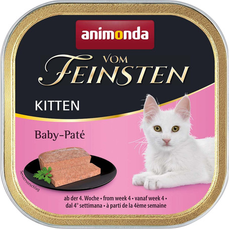 Animonda Vom Feinsten Kitten Baby Paté macskaeledel kölyök cicáknak Animonda Vom Feinsten Kitten Baby Paté macskaeledel kölyök cicáknak