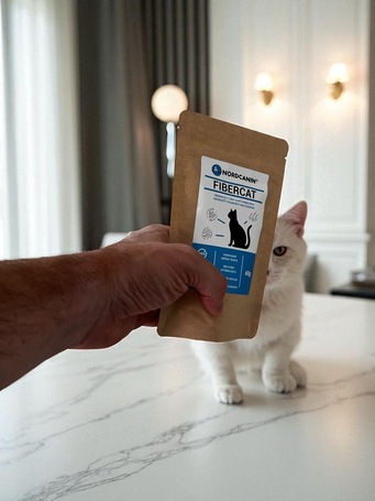 Nordcanin FiberCat emésztéstámogató macskáknak