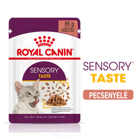 Royal Canin Sensory Taste Gravy - Szószos felnőtt macska nedves táp fokozott íz élménnyel