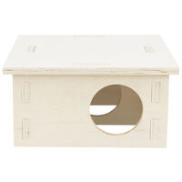 Trixie kétkamrás fából készült odú rágcsálóknak #7