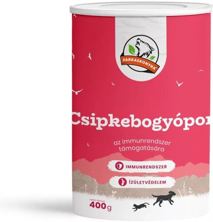 Farkaskonyha csipkebogyópor