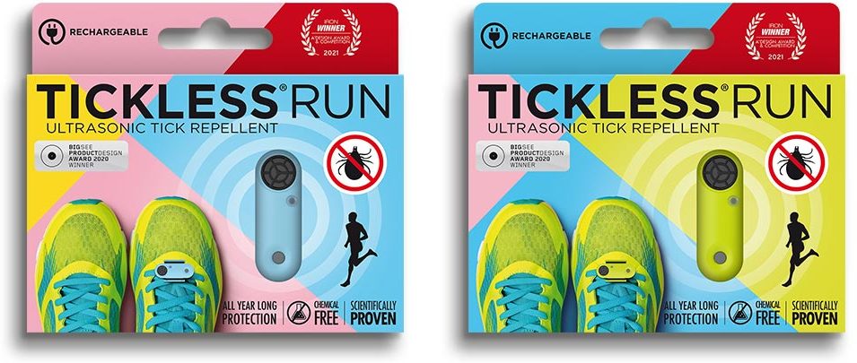 Tickless Run USB dispozitiv repelent cu ultrasunete pentru căpușe pentru alergători - zoom