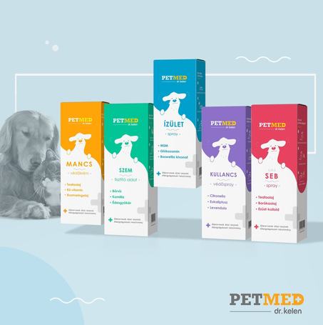 Dr. Kelen PetMed kullancs elleni védőspray kutyáknak és macskáknak
