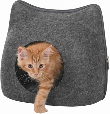 Trixie macska fejet formázó rejtekhely