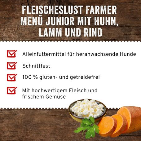 Meatlove párolt húsrolád - Farmer menü - Junior