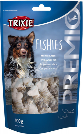 Trixie Premio Fishies mit Weißfisch | Fehérhalas jutalomfalatok kutyáknak