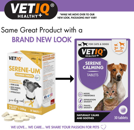 Vetiq Serene Calming Tablets nyugtató kutyáknak, macskáknak