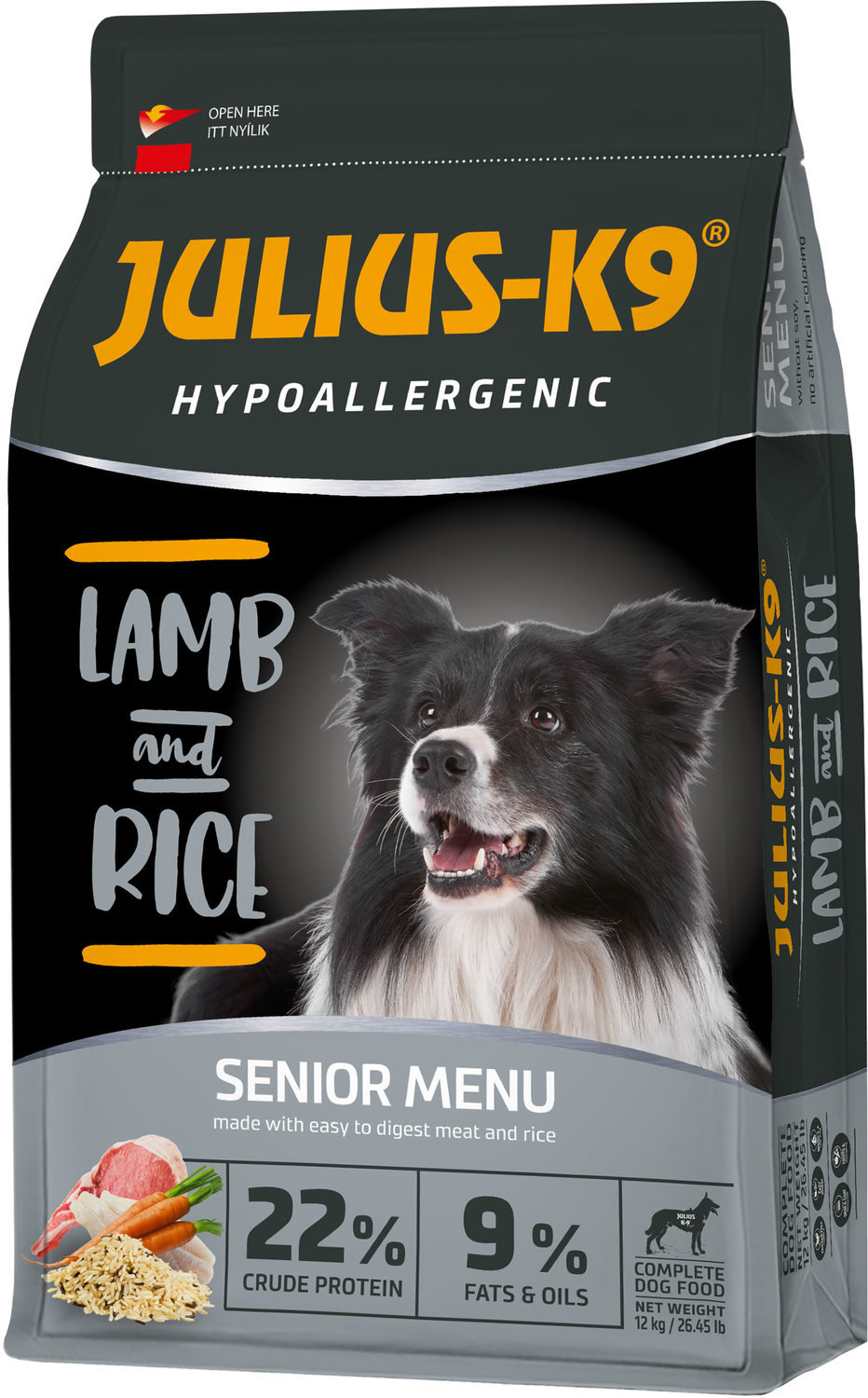 Julius-K9 Hypoallergenic Senior Lamb & Rice