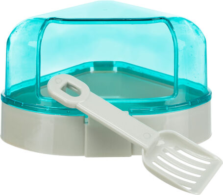 Trixie fedett saroktoalett hörcsögnek, egérnek