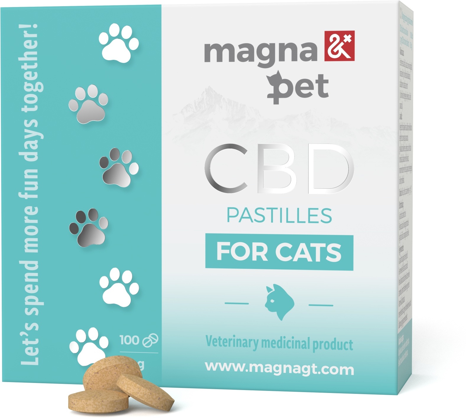 Magnapet CBD ulei pentru pisici și câini 10 ml - zoom