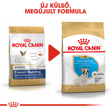 Royal Canin French Bulldog Junior - Francia Bulldog kölyök kutya száraz táp