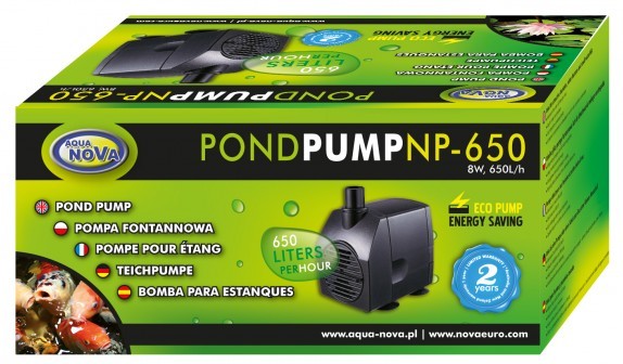 Aqua Nova NP-650 pompa de iaz - zoom