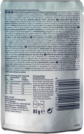Happy Cat Sensitive Stomach & Intestines alutasakos eledel érzékeny gyomrú macskáknak