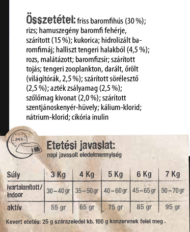 Leonardo Senior baromfihúsban gazdag szárazeledel