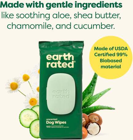 Earth Rated környezetbarát nedves törlőkendő