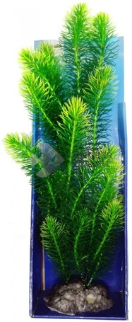 Nagyméretű zöld tündérhínár akváriumi műnövény