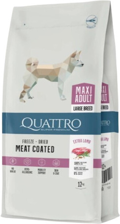 Quattro Adult Large Breed Lamb Meat Coated