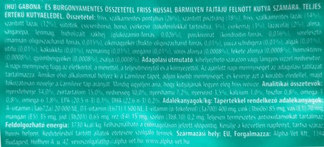 CarniLove Fresh Adult Dog Hair & Healty Skin - Kutyatáp ponttyal és pisztránggal a fényes és ragyogó szőrért.