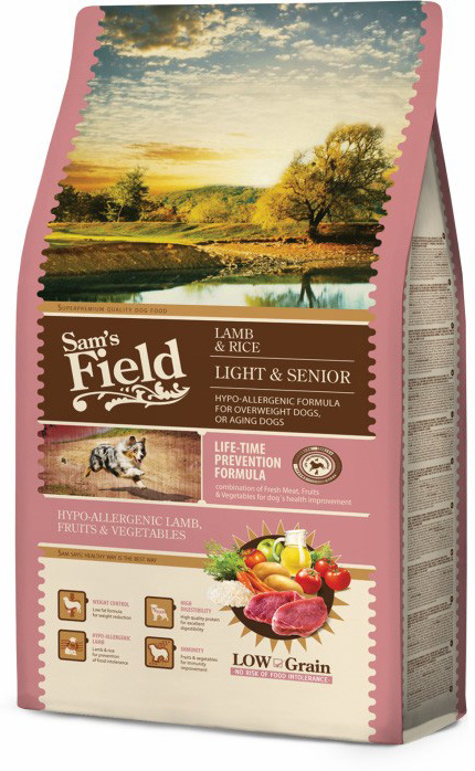 Sam's Field Light & Senior Lamb & Rice - zoom