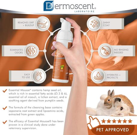 Dermoscent Essential Mousse kutyáknak és macskáknak