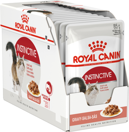 Royal Canin Instincive Gravy - Felnőtt macska szószos nedves táp