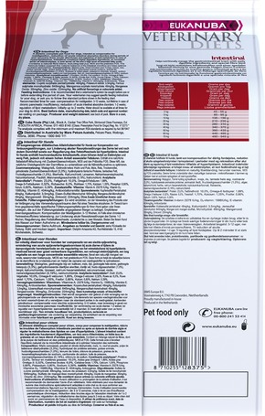 Eukanuba Intestinal Disorders száraz gyógytáp kutyáknak emésztőszervi problémák esetén