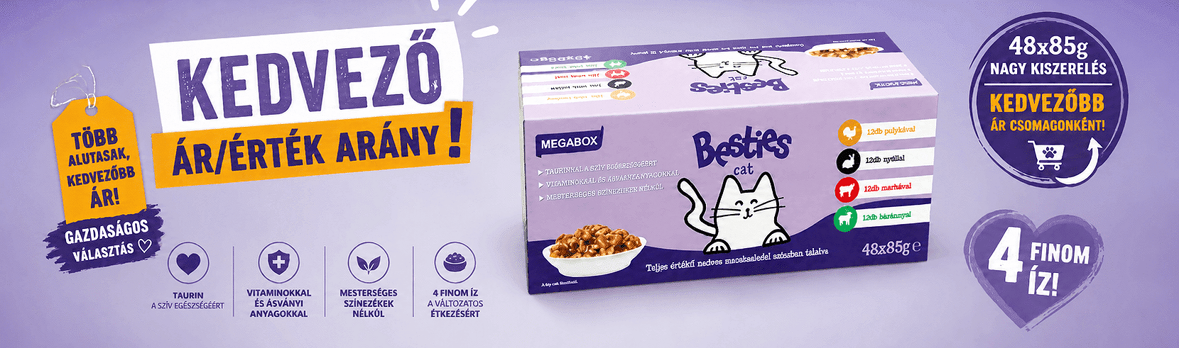 Besties macskaeledel