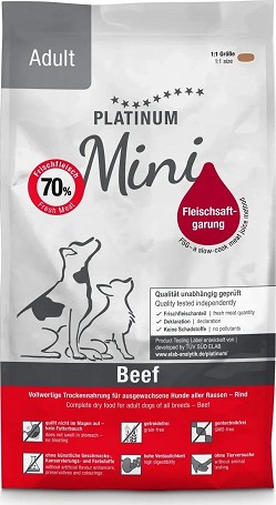 Platinum Adult Beef Mini