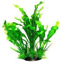 Akváriumi palás műnövény hosszú hullámos levelekkel #9