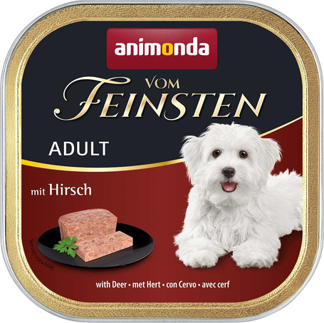 Animonda Vom Feinsten Hirsch szarvashúsos kutyaeledel