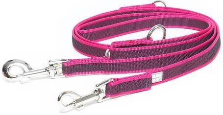 Julius-K9 Color & Gray állítható póráz dupla karabinerrel