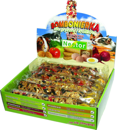 Nestor Bonbonierka magos rudak rágcsálóknak és nyulaknak