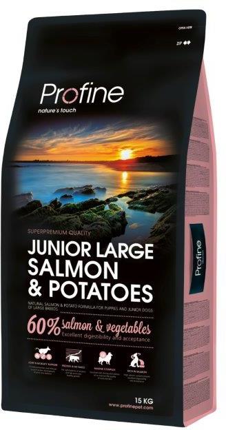 Profine Junior Large Salmon & Potatoes - Hrană uscată pentru câini tineri - zoom