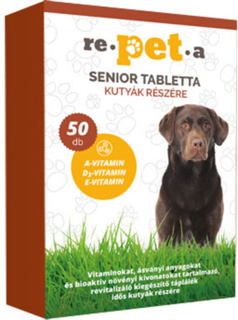 Re-pet-a Senior tabletta kutyáknak