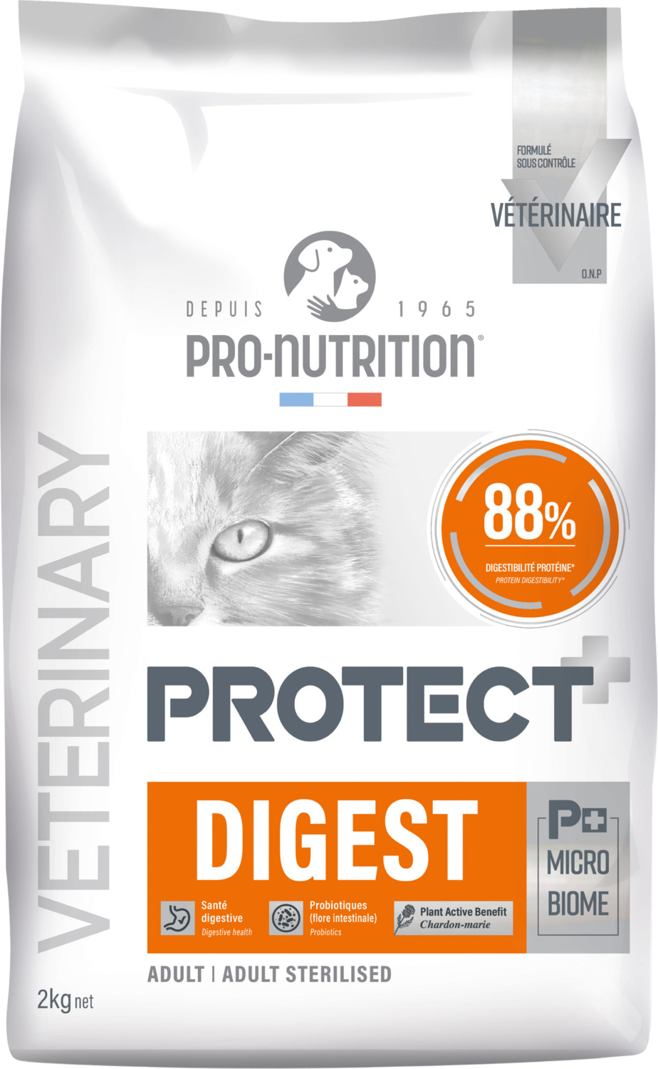 Pro-Nutrition -Flatazor- Cat Digest hypoallergenic - zoom