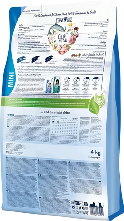 Happy Dog Fit & Vital Mini Puppy | Száraztáp kistestű kölyökkutyáknak