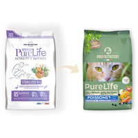 Pro-Nutrition Pure Life Cat Sterilised 8+ | Hipoallergén száraztáp ivartalanított idős macskáknak