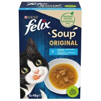 Felix Soup halas válogatás leveses szószban macskáknak #2