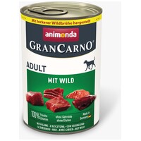 Animonda GranCarno Adult conservă cu vită și vânat