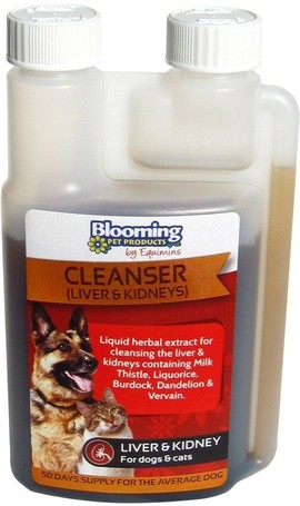 Blooming Pets Cleanser - Máj- és vesetisztító gyógynövényi oldat kutyáknak és macskáknak