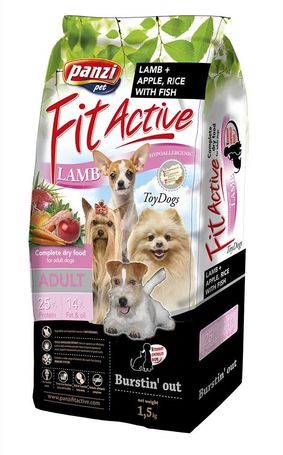 FitActive ToyDogs Lamb & Fish with Apple & Rice kutyatáp mini és kistetű fajtáknak